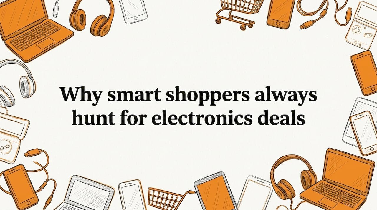Why smart shoppers always hunt for electronics deals